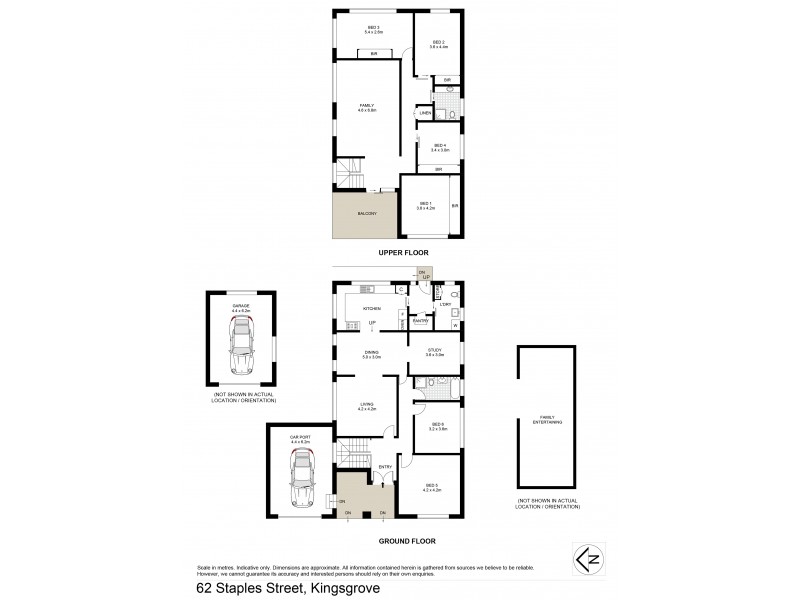 62 Staples Street, Kingsgrove NSW 2208 Floorplan