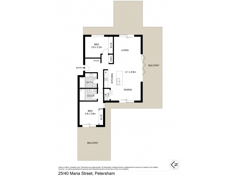 25/40 Maria Street, Petersham NSW 2049 Floorplan