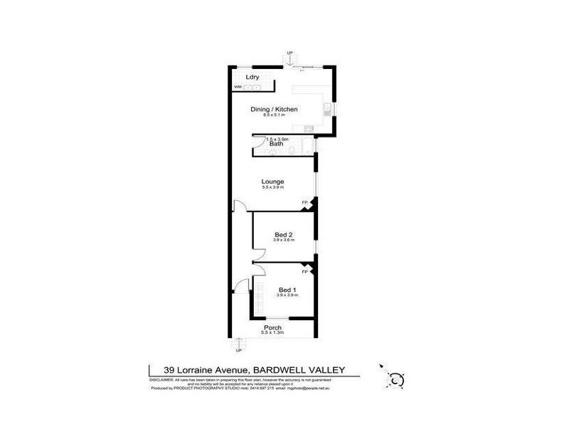 39 Lorraine Avenue, Bardwell Valley NSW 2207 Floorplan