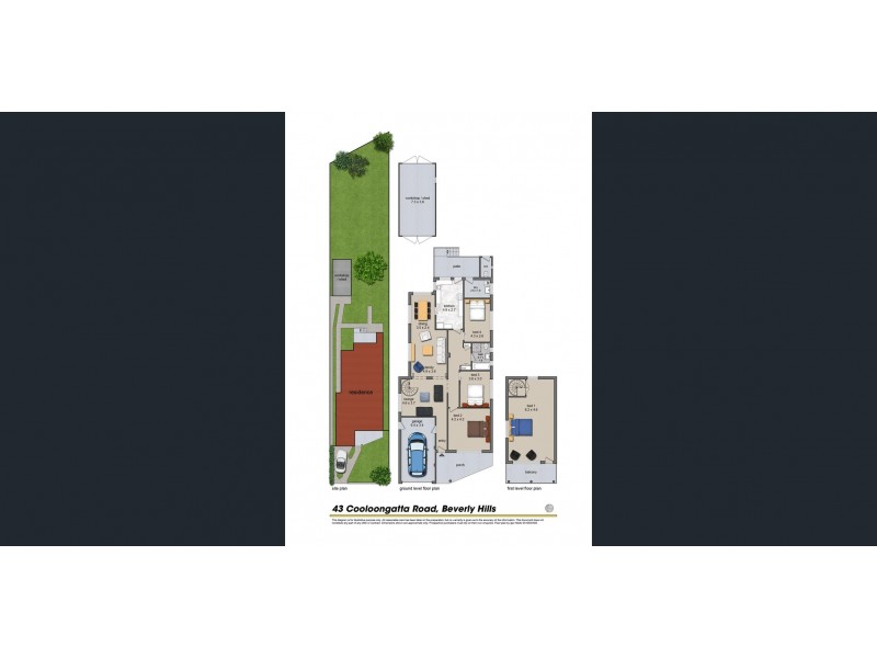 43 Cooloongatta Road, Beverly Hills NSW 2209 Floorplan