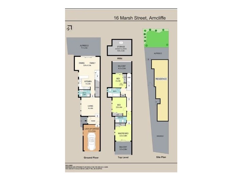 16 Marsh Street, Arncliffe NSW 2205 Floorplan