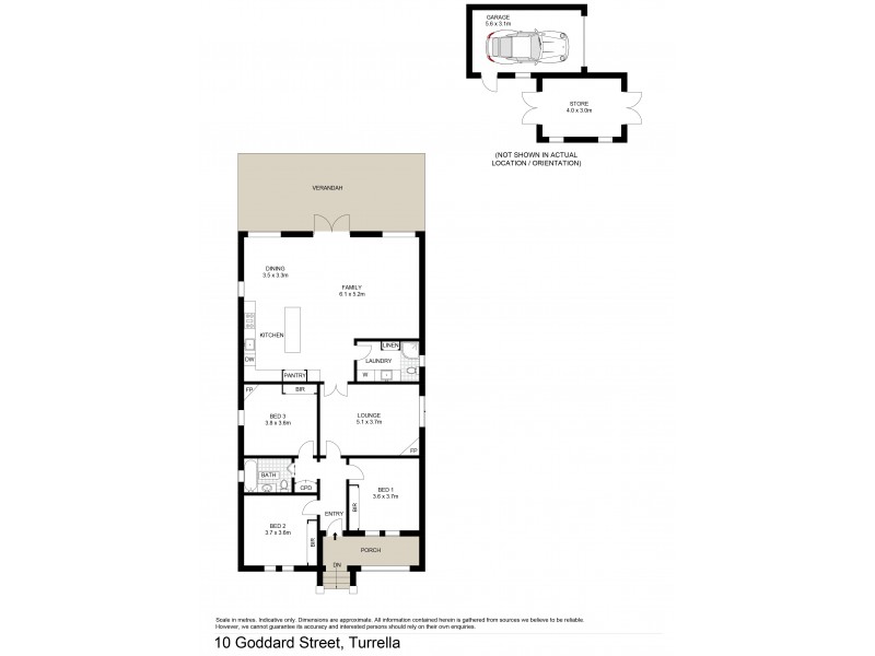10 Goddard Street, Turrella NSW 2205 Floorplan