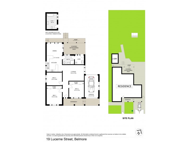 19 Lucerne Street, Belmore NSW 2192 Floorplan