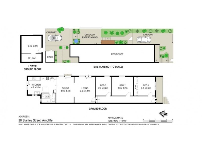 28 Stanley Street, Arncliffe NSW 2205 Floorplan