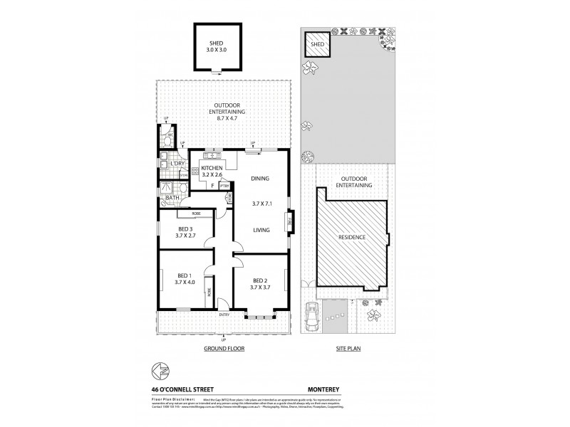 46 O’Connell Street, Monterey NSW 2217 Floorplan