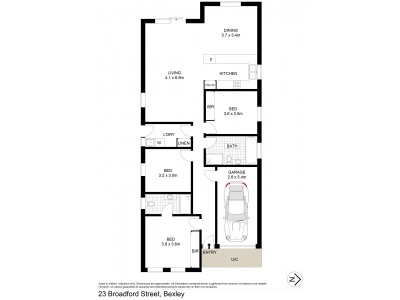 23 Broadford Street, Bexley NSW 2207 Floorplan