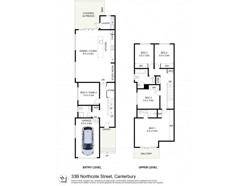 33B Northcote Street, Canterbury NSW 2193 Floorplan
