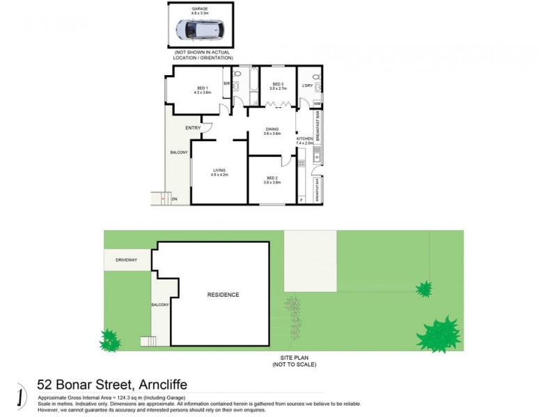 52 Bonar Street, Arncliffe NSW 2205 Floorplan