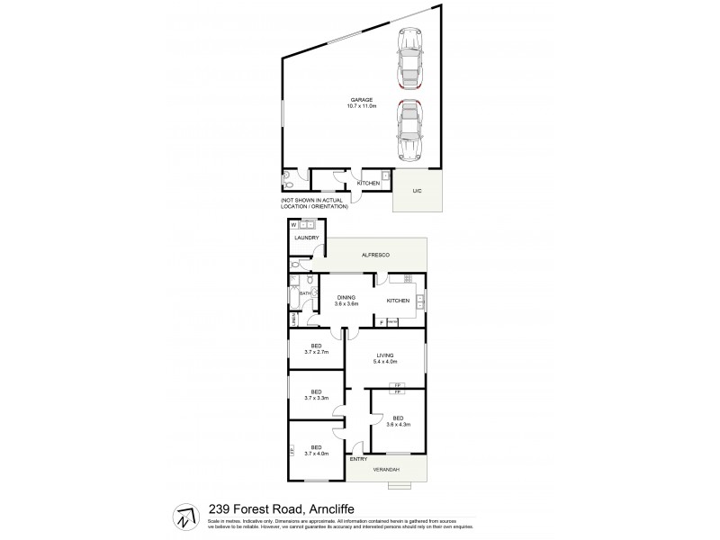 239 Forest Road, Arncliffe NSW 2205 Floorplan