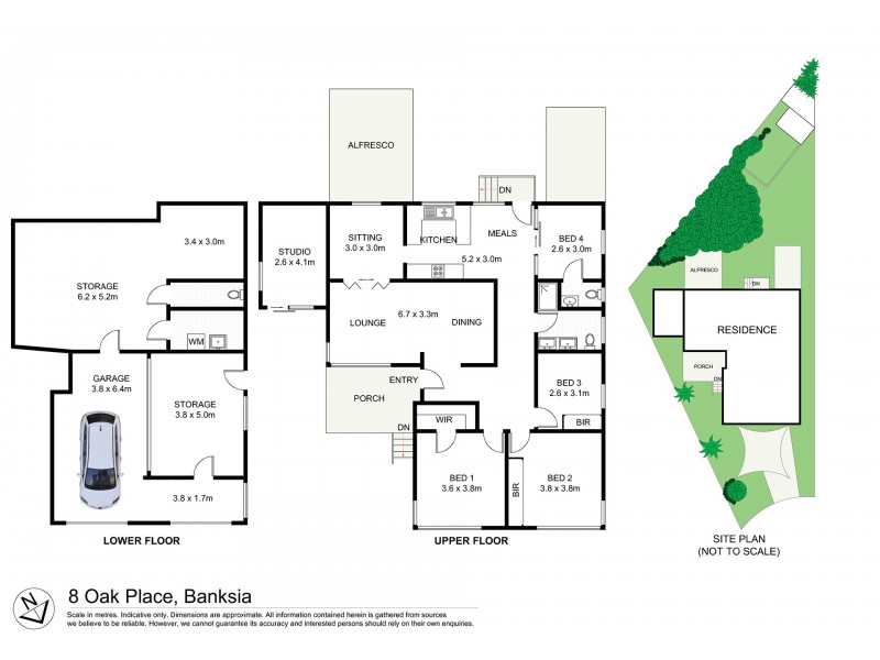 8 Oak Place, Banksia NSW 2216 Floorplan