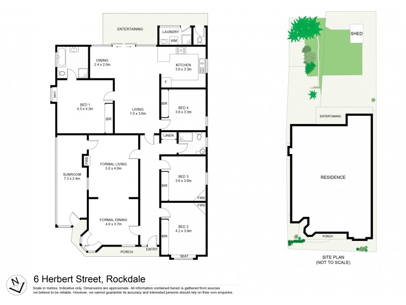 6 Herbert Street, Rockdale NSW 2216 Floorplan