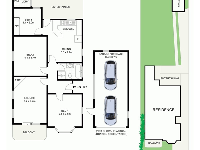 61 Villiers Street, Rockdale NSW 2216 Floorplan