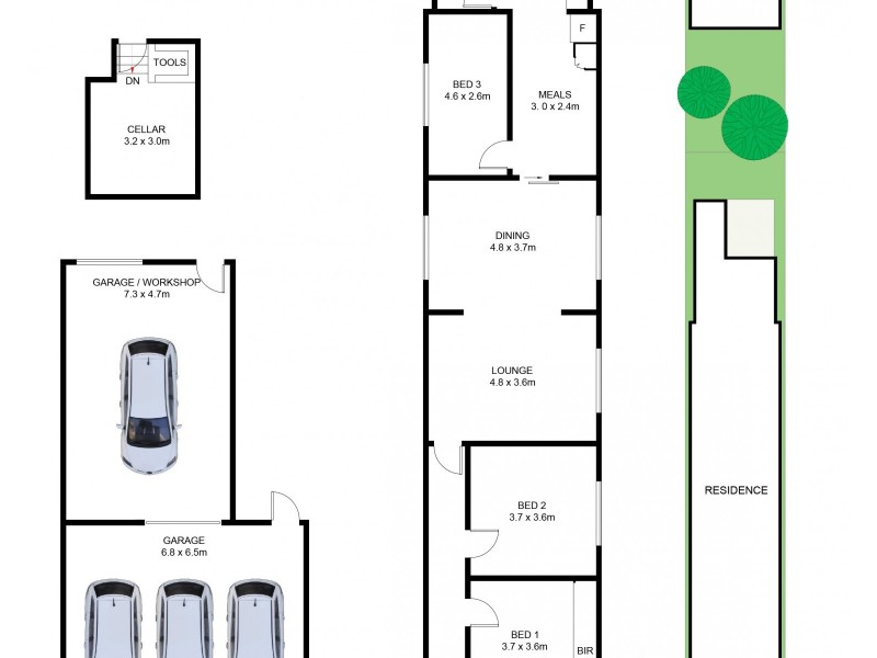 21 Fleet Street, Carlton NSW 2218 Floorplan