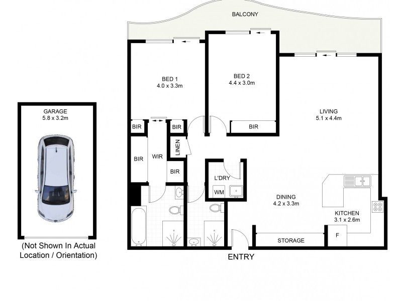 46/2 Ashton Street, Rockdale NSW 2216 Floorplan