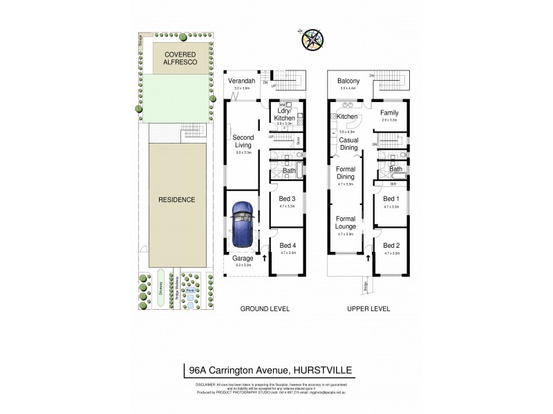 96A Carrington Street, Hurstville NSW 2220 Floorplan
