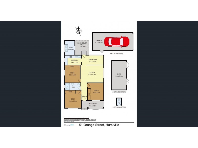 51 Orange Street, Hurstville NSW 2220 Floorplan