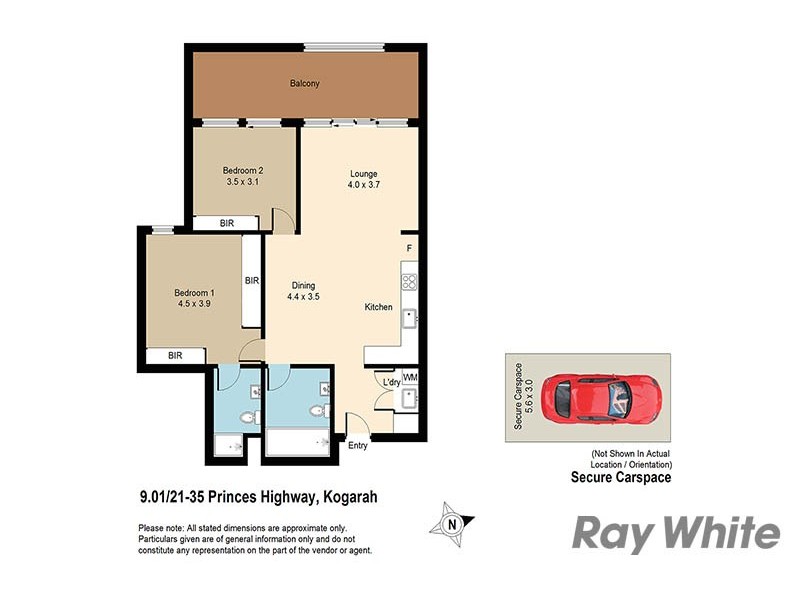 901/21-35 Princes Highway, Kogarah NSW 2217 Floorplan