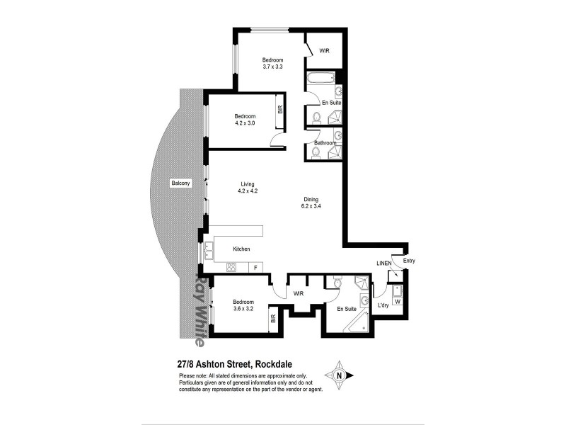 27/8 Ashton Street, Rockdale NSW 2216 Floorplan