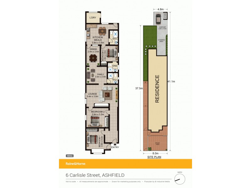 6 Carlisle Street, Ashfield NSW 2131 Floorplan