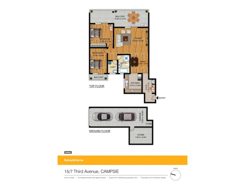 15/7-13 Third Avenue, Campsie NSW 2194 Floorplan