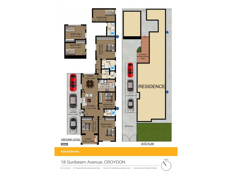 18 Sunbeam Avenue, Croydon NSW 2132 Floorplan