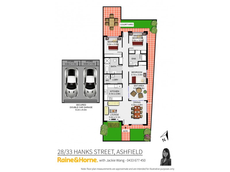 28/33 Hanks Street, Ashfield NSW 2131 Floorplan