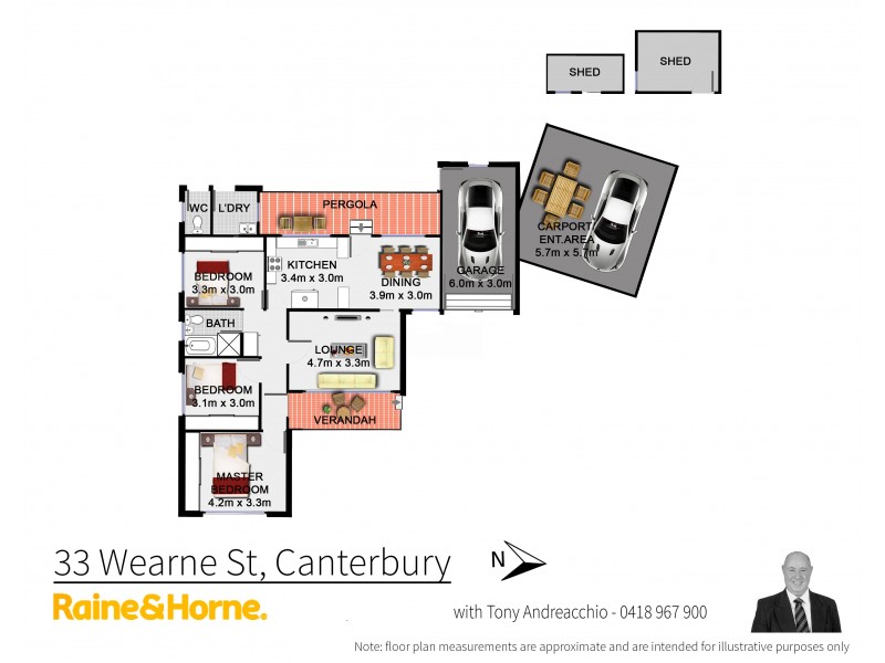 33 Wearne Street, Canterbury NSW 2193 Floorplan