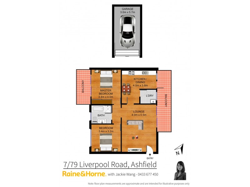 7/79 Liverpool Road, Ashfield NSW 2131 Floorplan