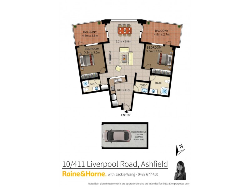 10/411 Liverpool Road, Ashfield NSW 2131 Floorplan