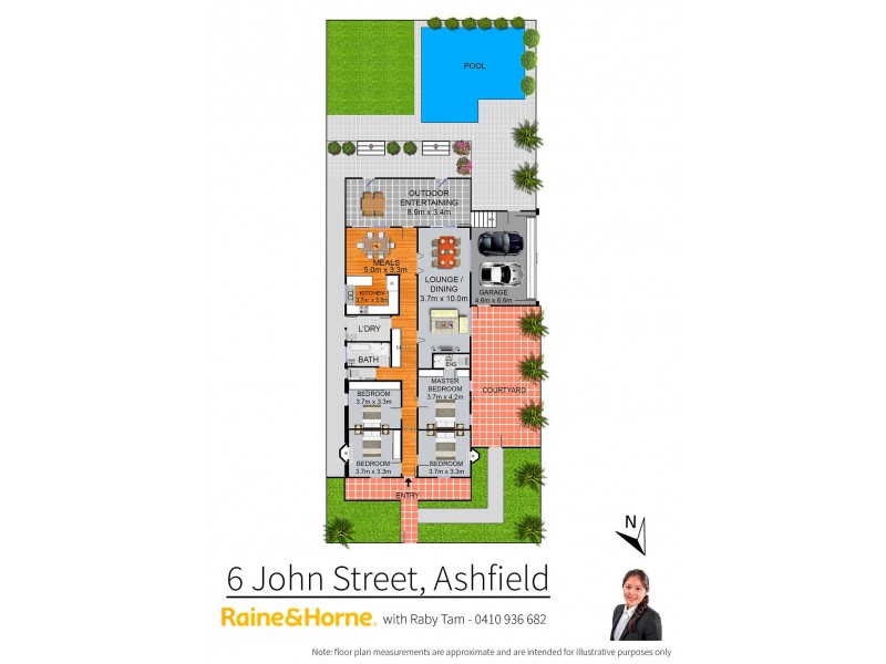 6 John Street, Ashfield NSW 2131 Floorplan