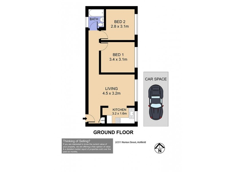 2/211 Norton Street, Ashfield NSW 2131