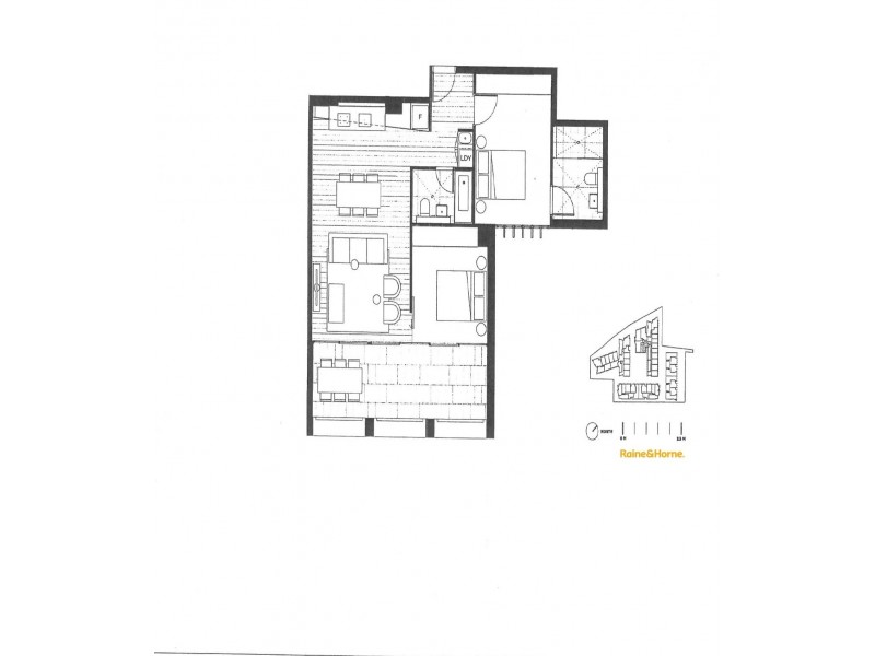 2101/6 Grove Street, Dulwich Hill NSW 2203 Floorplan
