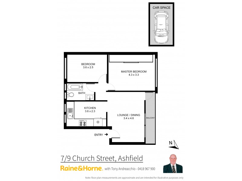 7/9 Church Street, Ashfield NSW 2131 Floorplan