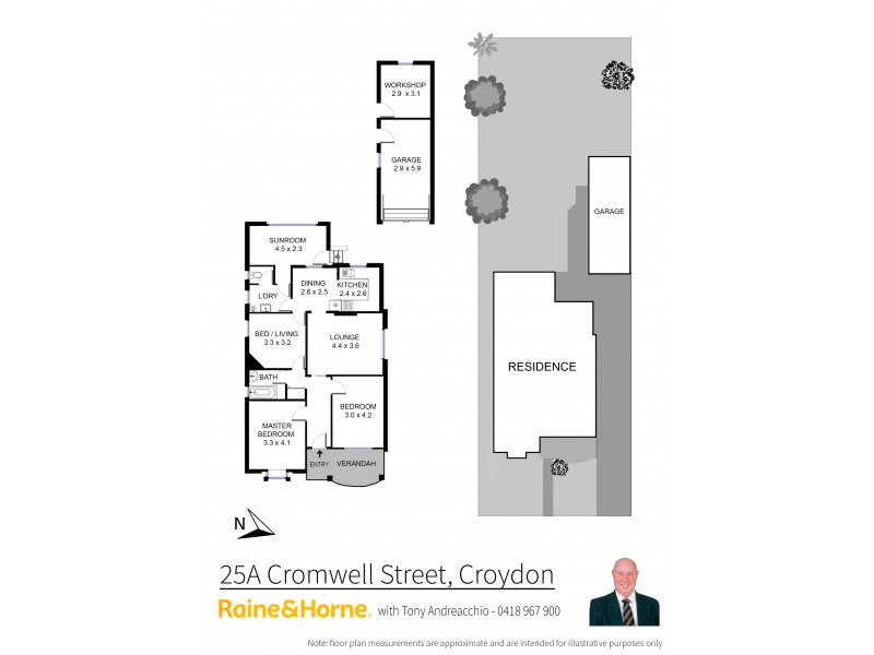 25a Cromwell Street, Croydon NSW 2132 Floorplan