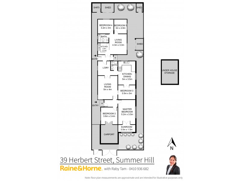 39 Herbert Street, Summer Hill NSW 2130 Floorplan