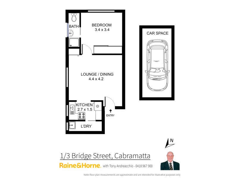 1/3 Bridge Street, Cabramatta NSW 2166 Floorplan