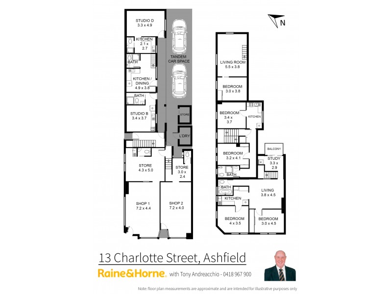 15A/13-15 Charlotte Street, Ashfield NSW 2131 Floorplan
