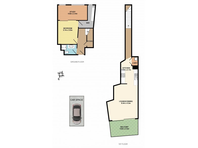 18/403-409 Liverpool Road, Ashfield NSW 2131 Floorplan