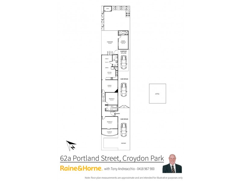 62a Portland Street, Croydon Park NSW 2133 Floorplan