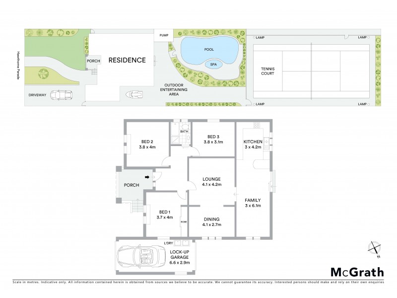 264 Hawthorne Parade, Haberfield NSW 2045 Floorplan