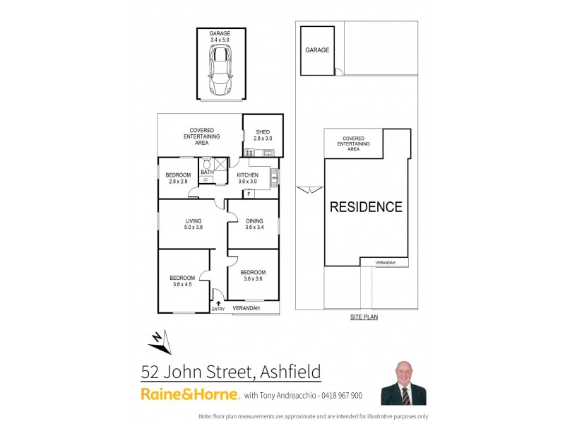 52 John Street, Ashfield NSW 2131 Floorplan