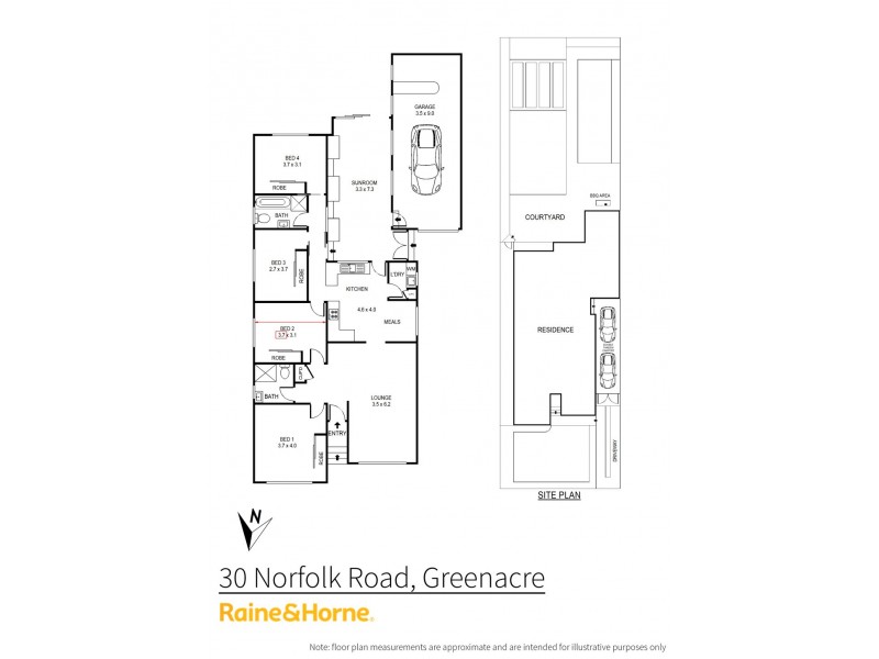 30 Norfolk Road, Greenacre NSW 2190 Floorplan