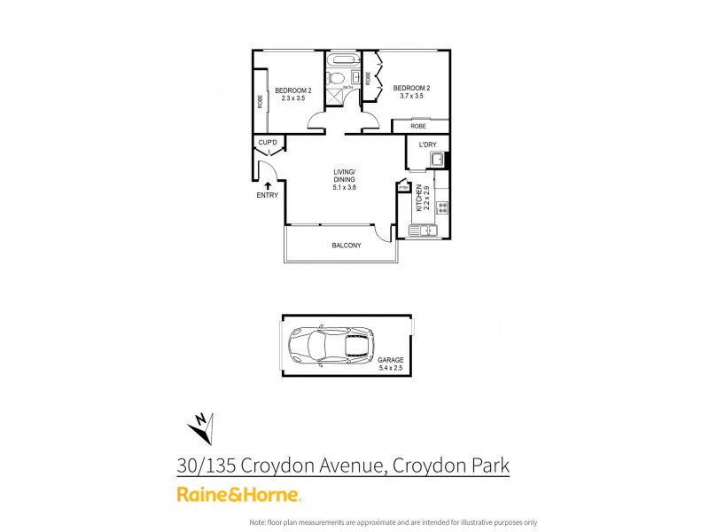 30/135 Croydon Avenue, Croydon Park NSW 2133 Floorplan
