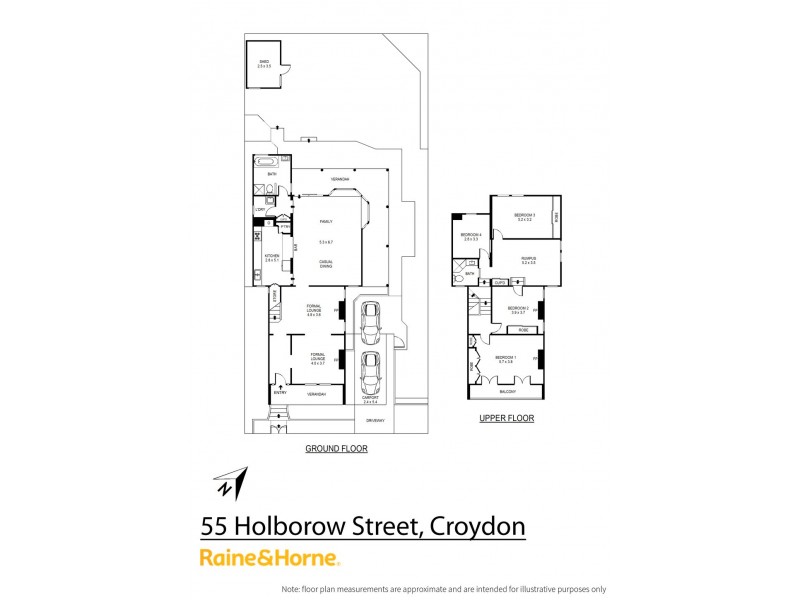 55 Holborow Street, Croydon NSW 2132 Floorplan