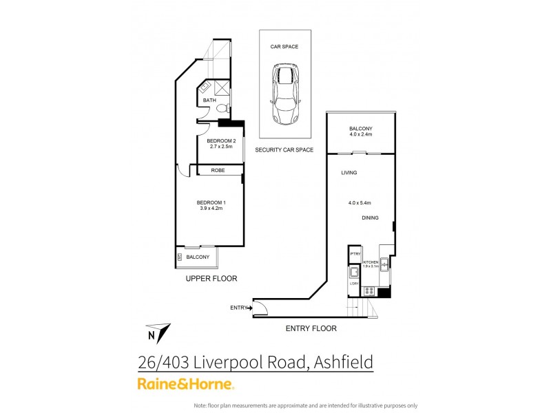 26/403 Liverpool Road, Ashfield NSW 2131 Floorplan