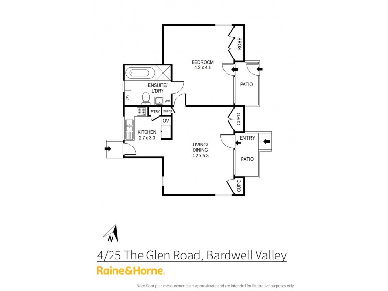 4/25 The Glen Road, Bardwell Valley NSW 2207 Floorplan