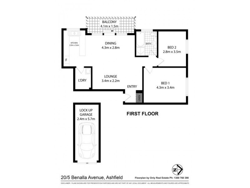 20/5 Benalla Ave, Ashfield NSW 2131