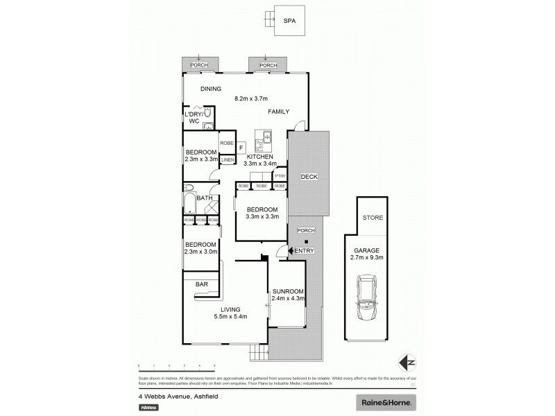 4 Webbs Avenue, Ashfield NSW 2131 Floorplan