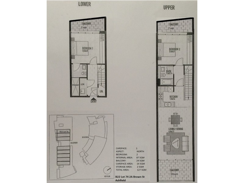 2A Brown Street, Ashfield NSW 2131 Floorplan