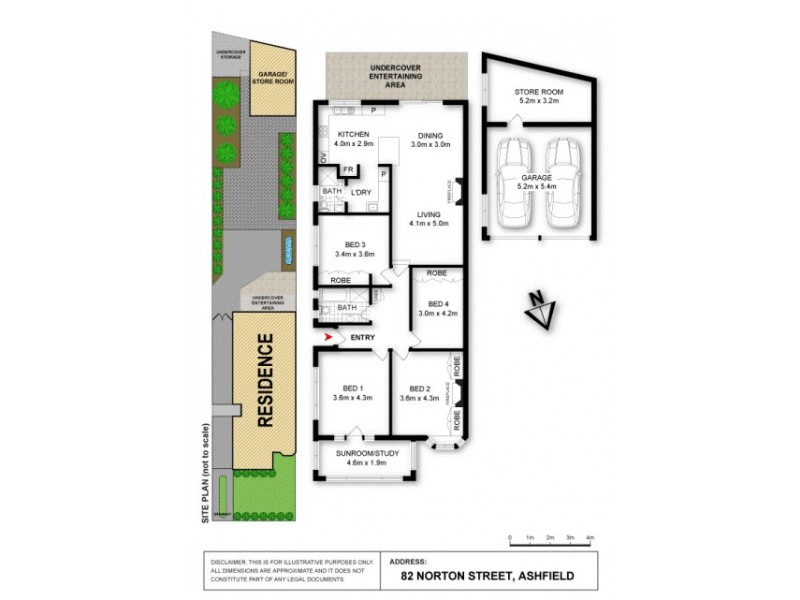 82 Norton Street, Ashfield NSW 2131 Floorplan